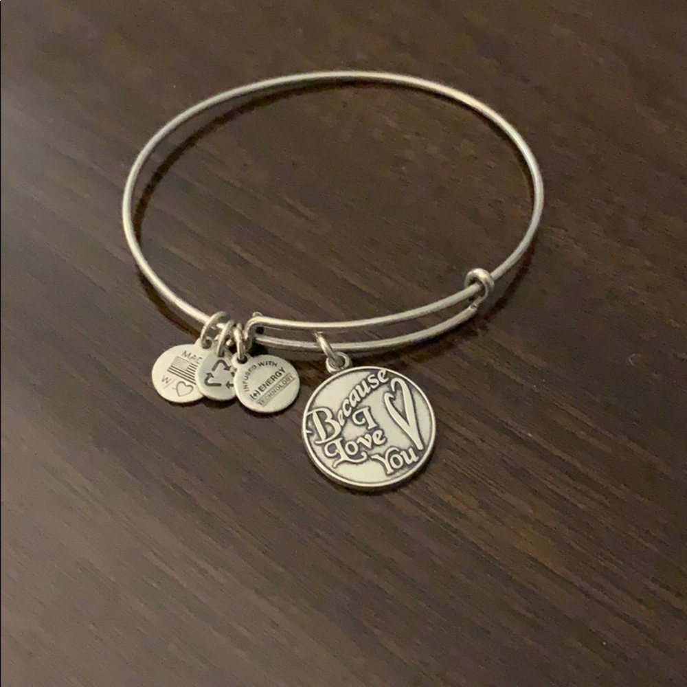 Because I Love You Alex and Ani Bracelet